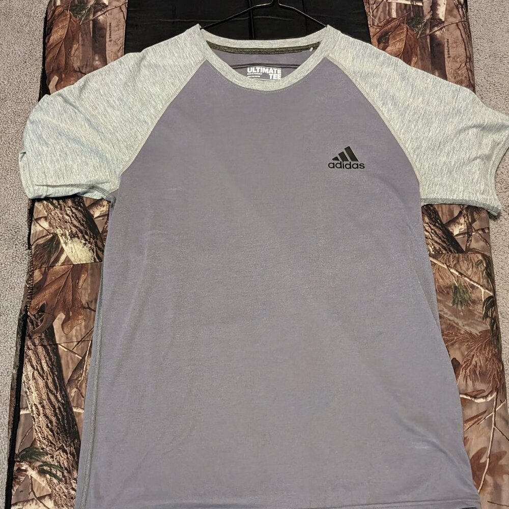 Gray Adidas T-shirt size medium